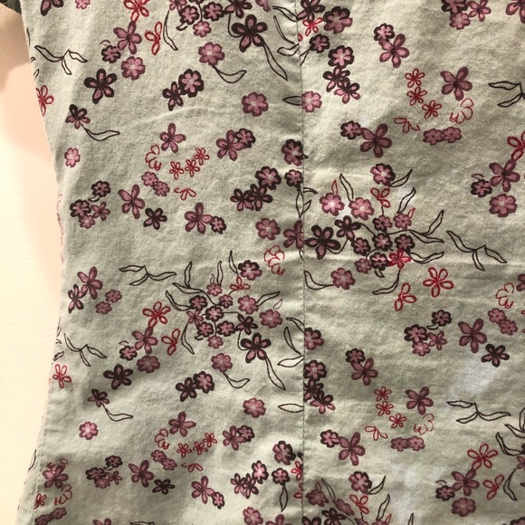 VTG DCC Missy Shirt Cuffed Short Sleeved Med - Picture 5 of 5